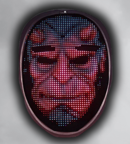 Customizable LED mask